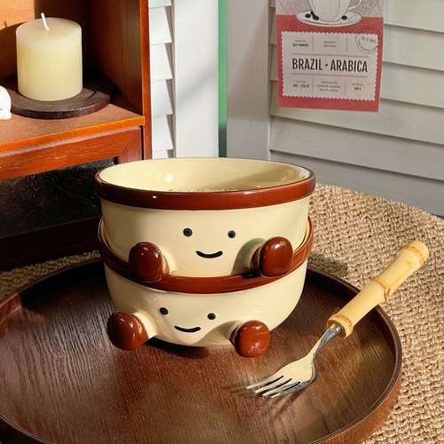 送礼可爱脚丫泡面碗高颜值家用碗