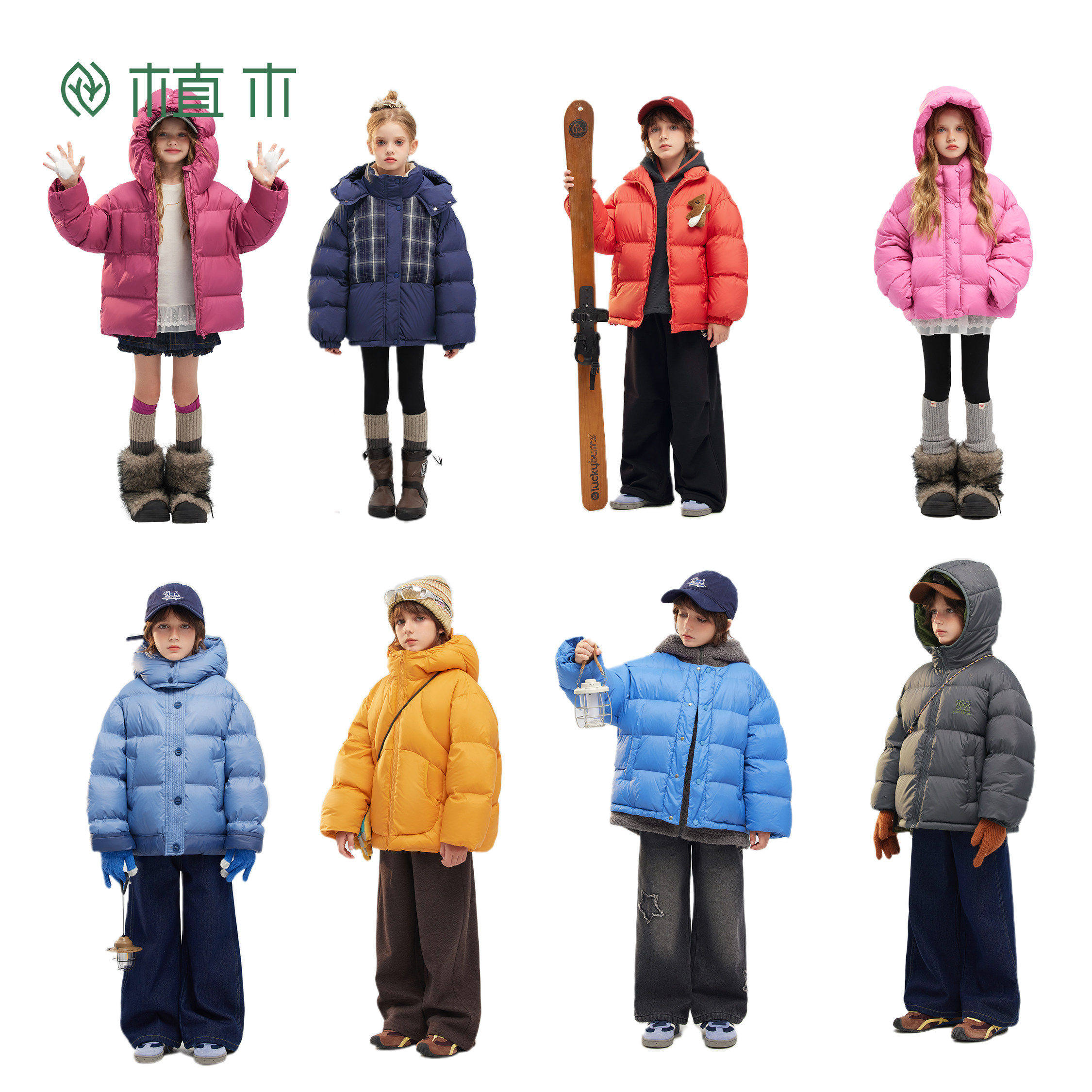【爆品年货节】植木童装儿童三防羽绒服男女童羽绒服2025冬新款
