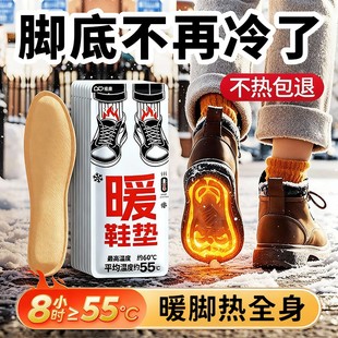天保暖1885 垫自发热暖足贴暖脚宝冬季 维康发热鞋 垫男可行走加热鞋