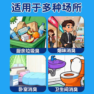 空间除味香薰盒室内消臭空气清新剂除香包香囊宋p 除味大王