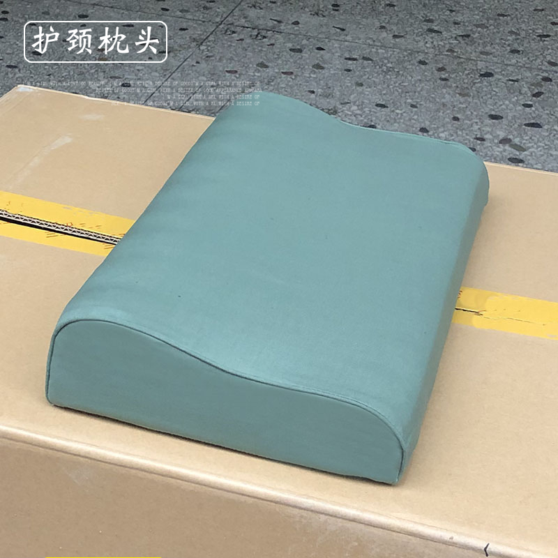 正品军绿色枕头际华制式军训硬枕头护颈椎助睡眠专用枕头硬质棉枕