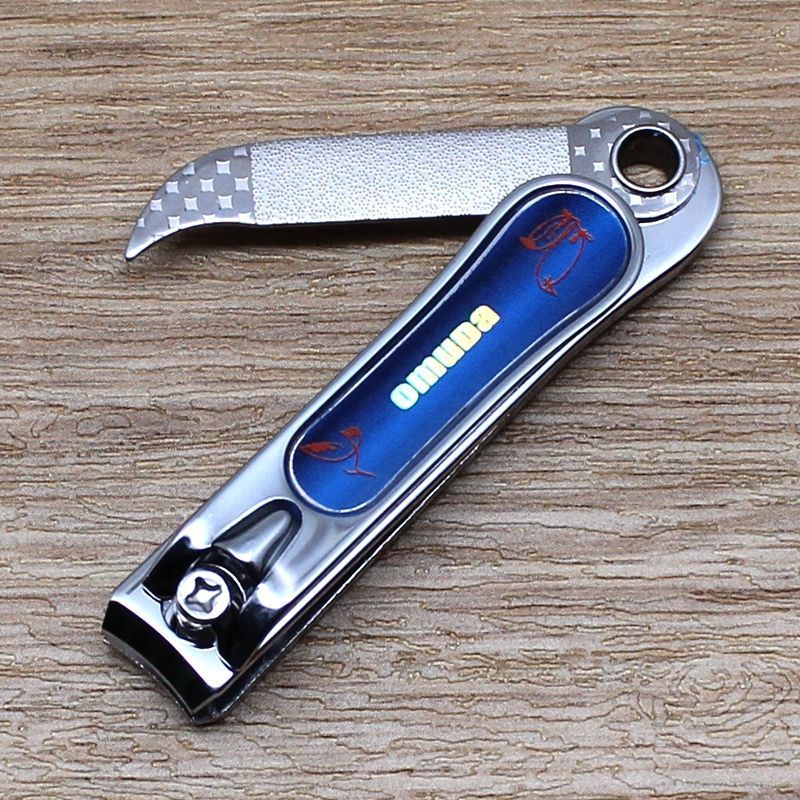 正品中号指甲刀家用简约可爱指甲钳随身独立指甲锉修甲美甲