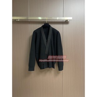 秋冬季 男2025新款 毛衣外套外穿休闲V领刺绣线衣保暖 针织开衫 男士