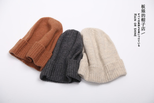 小头冬帽推荐！冬季新款30%羊毛针织帽 保暖男女毛线帽