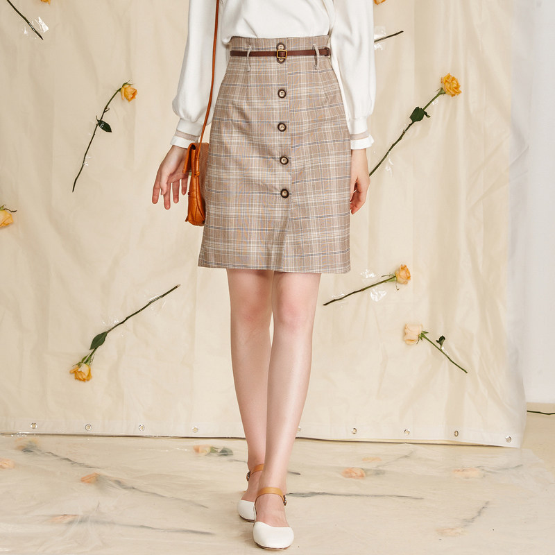 沖冠限量TimeRoaD湯米諾春秋經典格紋壹步半身裙單排扣女顯瘦短裙在類目 女裝/女士精品, 半身裙中 - 來自Buy2taobao.com提供專業的淘寶代購服務