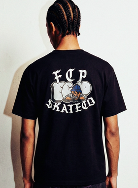 FCPskateco. GraffityStyleTee涂鸦公仔tee 美式街头滑板街舞短袖