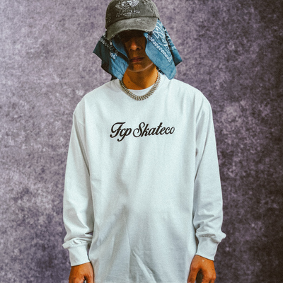 FCP skateco. BASIC LOGO L/S TEE 美式街头滑板基础打底长袖tee