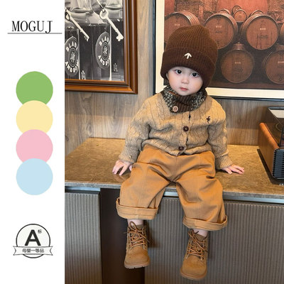 洋气针织开衫时尚毛衣外套