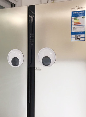 大眼冰箱磁力贴眼睛可爱磁性磁贴