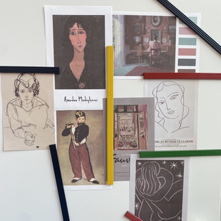 长磁条冰箱贴ins磁吸拍立得固定洞洞板卡片家居装 饰磁力彩色条