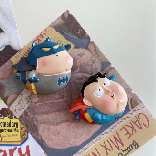 胖胖超人蝙蝠侠冰箱贴磁贴磁性