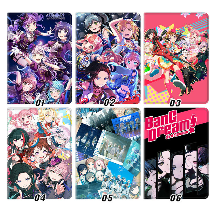BanG Dream!周边Roselia外壳适用ipad10.2软air3/4/5第十代保护套matepad pro11笔槽mini5/6小米5pro12.9寸10