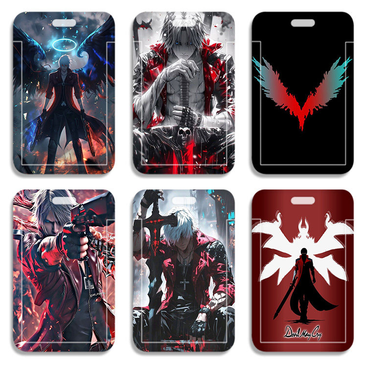 鬼泣 但丁 游戏 叛逆 恶魔公交卡套壳送挂绳学生卡套地铁卡套