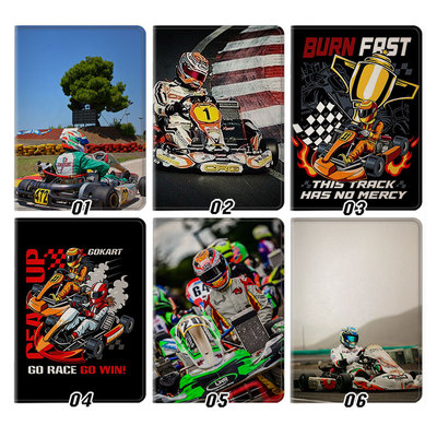 卡丁车极限运动汽车平板皮套11适用ipad10保护壳pro13全包mini6软air56蚕丝纹10.9寸华为matepad笔槽11.5s