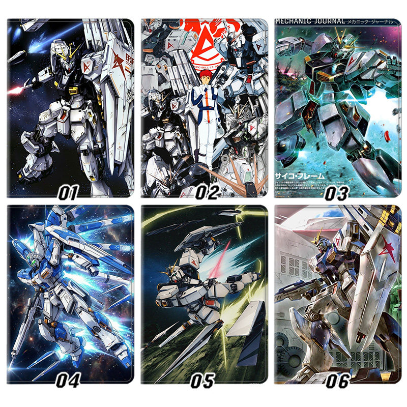 牛高达nu gundam动漫周边防摔平板保护壳适用iPad Pro M5 Air M4华为MatePad 11.5S小米平板8荣耀MagicPad