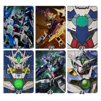 机动战士高达00Q动漫周边平板皮套11适用ipad10保护壳pro13全包mini6软air56蚕丝纹10.9寸华为matepad笔槽1