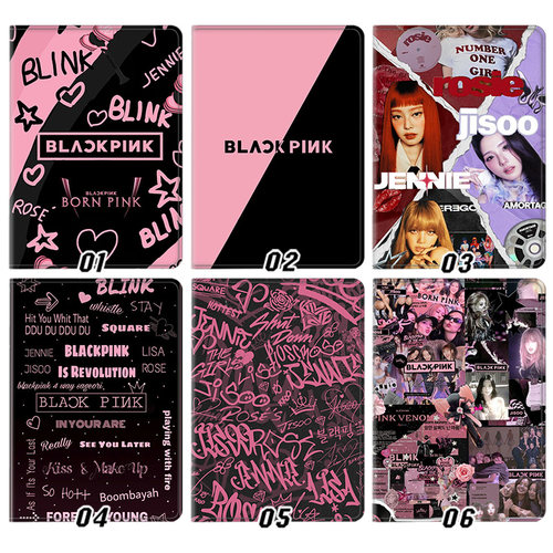blackpink rose jisoo jennie周边外壳适用ipad10.2软air345第十代保护套matepad11笔槽mini6小米7pro13寸