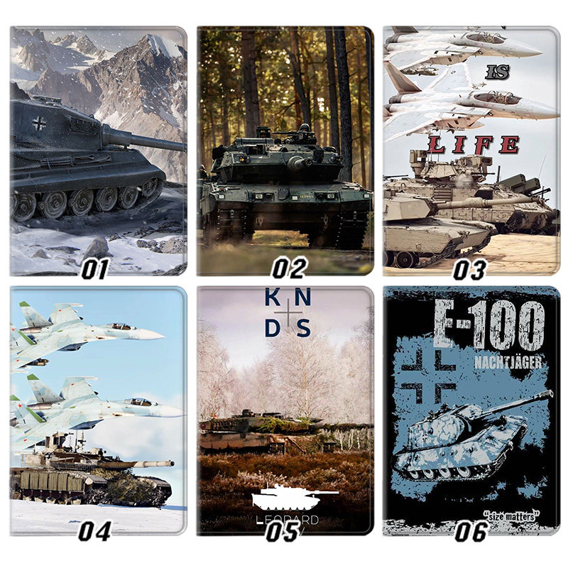 坦克TANK战争武器外壳适用ipad10.2软air345第十代保护套matepad11笔槽mini6小米7pro13寸10.9荣耀9小新