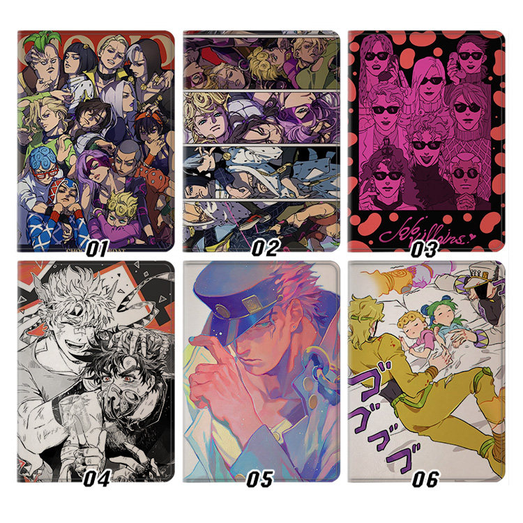 jojo的奇妙冒险外壳适用ipad10.2软air3/4/5第十代保护套matepad pro11笔槽mini5/6小米5pro12.9寸10.9荣耀V8
