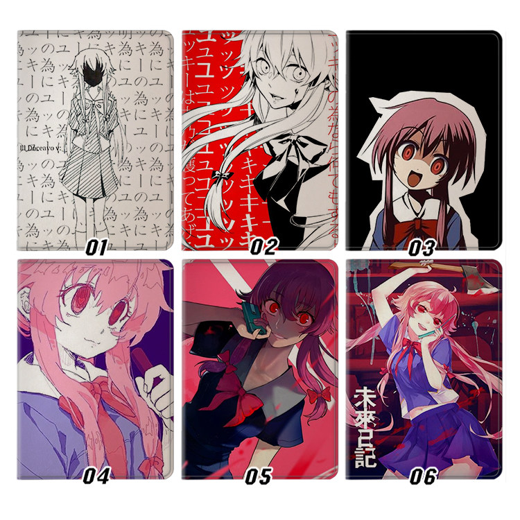 未来日记 我妻由乃 适用ipad10.2软壳air3/4/5第十代保护套matepad pro11笔槽mini5/6小米5pro12.9寸10.9荣耀