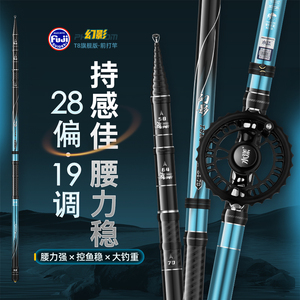 28偏19调谷麦逗钓竿富士配置