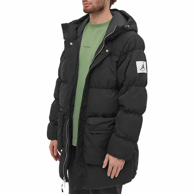 Nike耐克男装外套冬季 Jordan 运动休闲保暖连帽羽绒服DQ7347-010