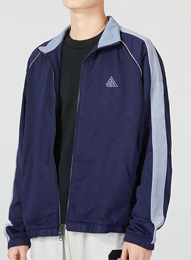 Nike耐克男子春秋季休闲运动训练夹克拼接色立领外套DQ5661-498