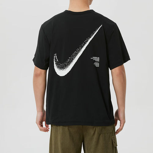 耐克NIKE T恤圆领休闲运动服短袖跑步训练上衣打底衫IF2198-010