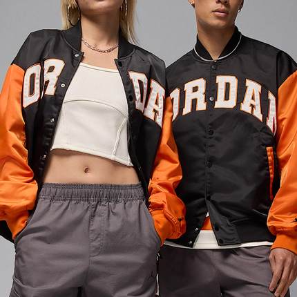 Nike耐克JORDAN男士时尚休闲立领梭织外套HV0100-011-010