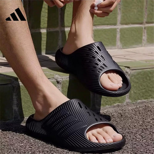 阿迪达斯adidas运动型格系列男女鞋 PURECHILL SLIDE 拖鞋 KI0055
