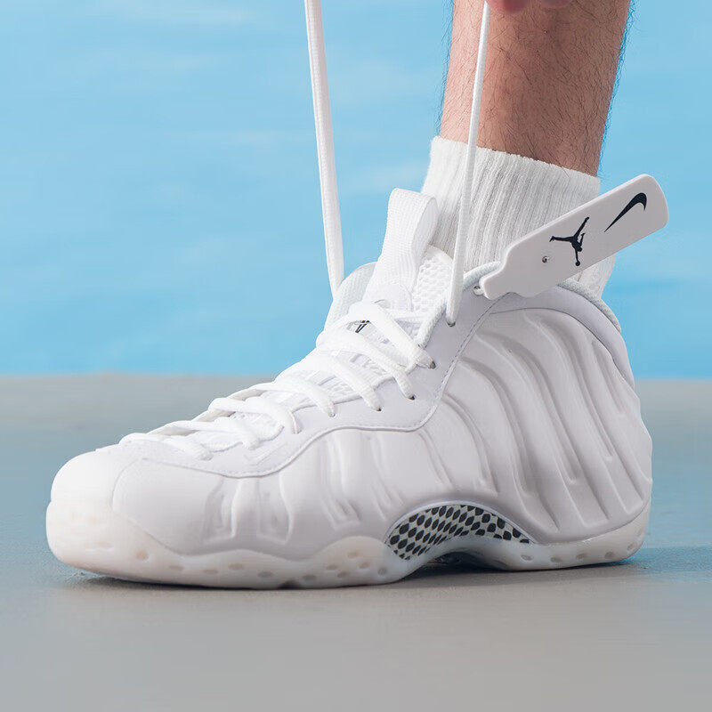 Nike耐克男子Air Foamposite One白色喷泡潮流篮球鞋 HJ5195-100