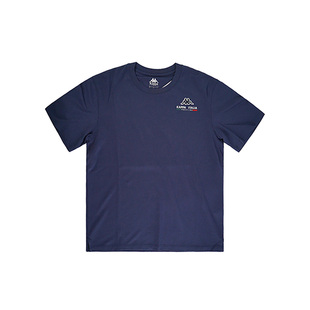 8802 T恤K0B32TD20 kappa卡帕男子夏季 宽松印花圆领运动休闲短袖