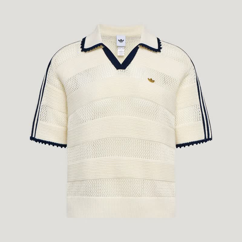 阿迪达斯adidas三叶草系列 女 RESORT S POLO W 短袖POLO KX0713