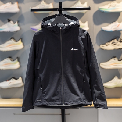 李宁运动风衣防泼水舒适