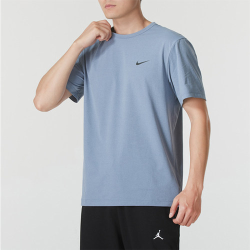 Nike耐克短袖男夏季圆领速干跑步健身休闲运动半袖T恤DV9840-493