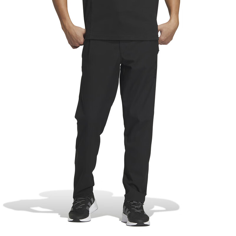 阿迪达斯（adidas）男装春季新款运动休闲宽松束脚梭织长裤JE6663