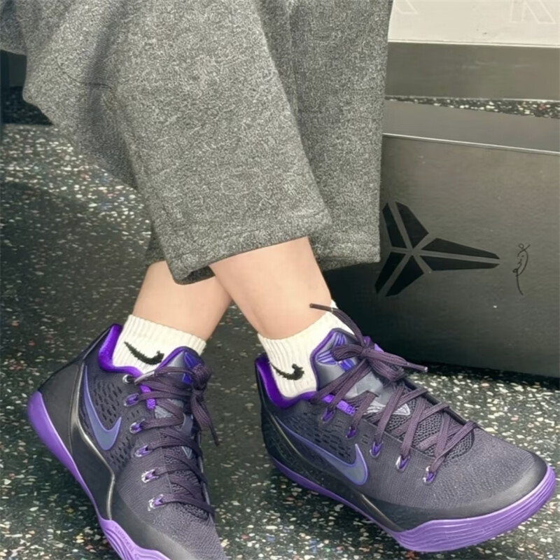耐克（NIKE）Kobe 9 Elite Low Protro紫色低帮篮球鞋IM6642-500