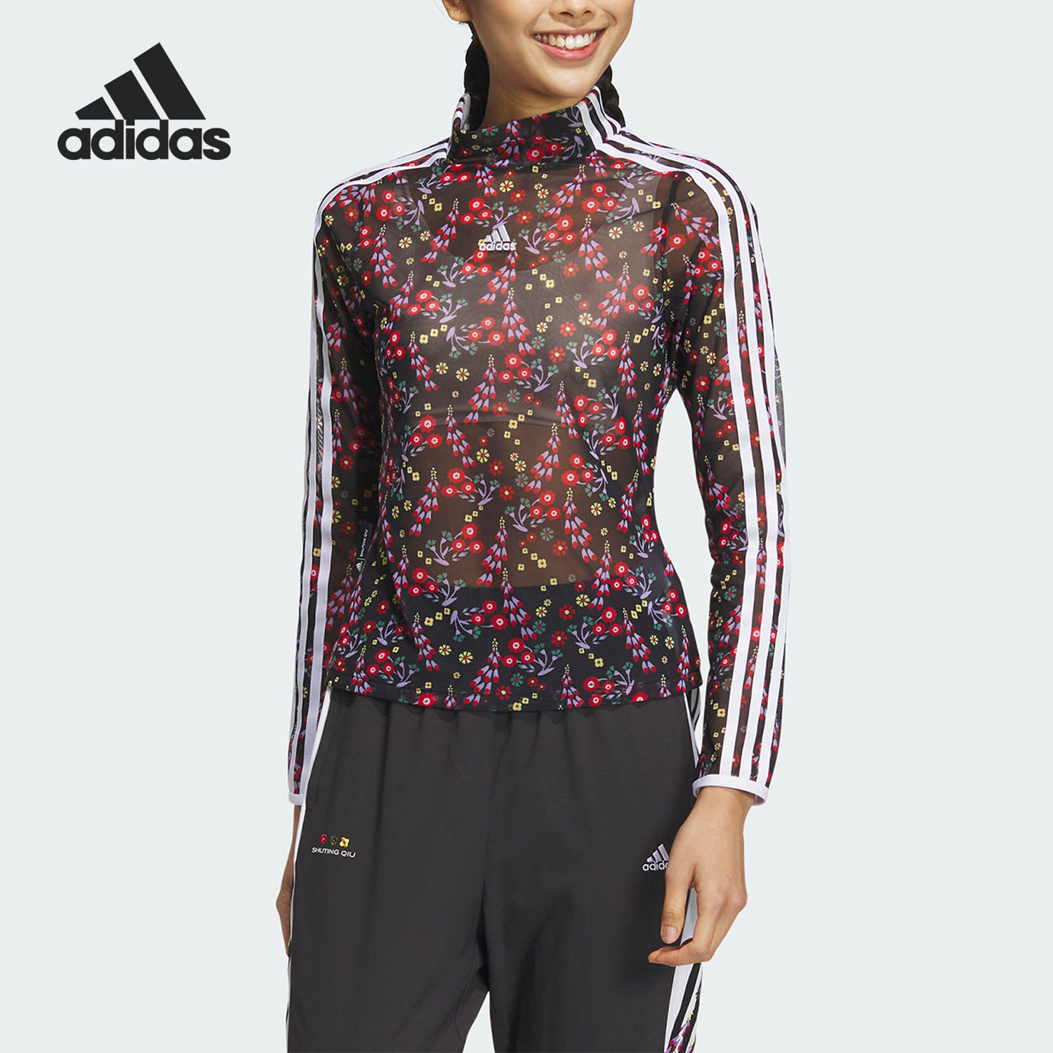Adidas/阿迪达斯LS TOP SHUTING三叶草女子长袖T恤IM8444,运动服/休闲服装,运动T恤,淘宝优惠券,粉丝福利购,淘宝优惠卷