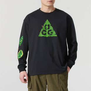Nike耐克男子春季 ACG 户外运动长袖T恤印花休闲卫衣HJ0803-121