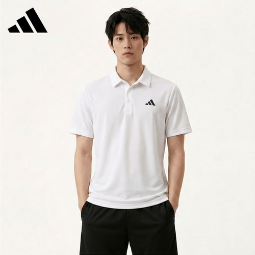 阿迪达斯（adidas）男 网球系列 FAB POLO 短袖POLO  白色KF7468