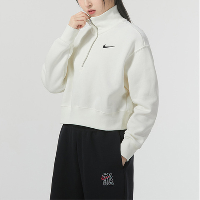 运动休闲夹克外套耐克立领女