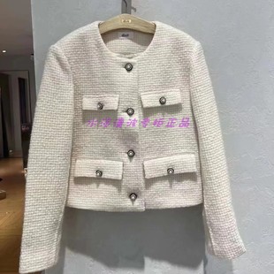 2023春女士短大衣 3H1G101吊牌1690小地素dzzit专柜正品