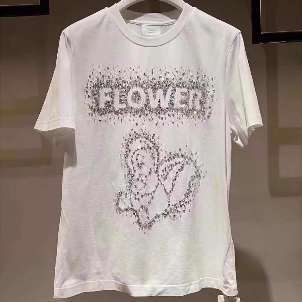 1D2B303吊牌3290元D高地素专柜正品2021夏女士臭鼬T恤