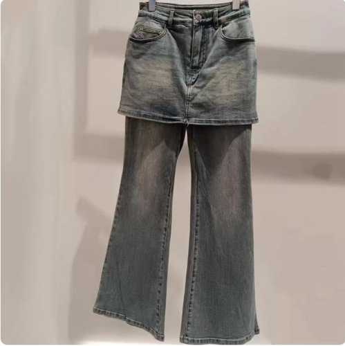 3J3R602吊牌1490小地素dzzit专柜正品2025秋三波女士牛仔裤