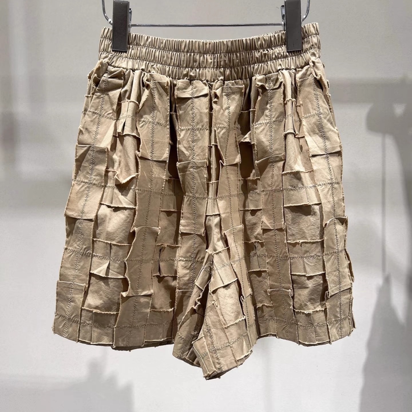 2J2Q129吊牌1599大地素DAZZLE专柜正品2025夏女短裤