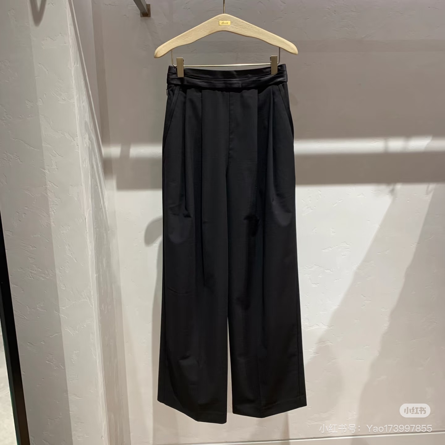 3H2Q501吊牌1290小地素dzzit专柜正品2023夏女士西装长裤