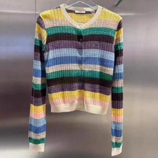 3J3E515吊牌995小地素dzzit专柜正品 2025秋四波女士针织衫