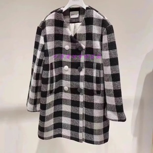 2023春女士长大衣 2H1G303吊牌3799大地素DAZZLE专柜正品