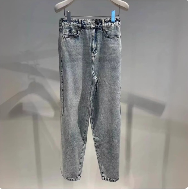 2J2R604吊牌1299大地素DAZZLE专柜正品2025夏女牛仔锥形裤