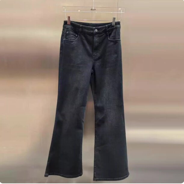 3J4R504吊牌1195小地素dzzit专柜正品2025冬二波休闲牛仔长裤